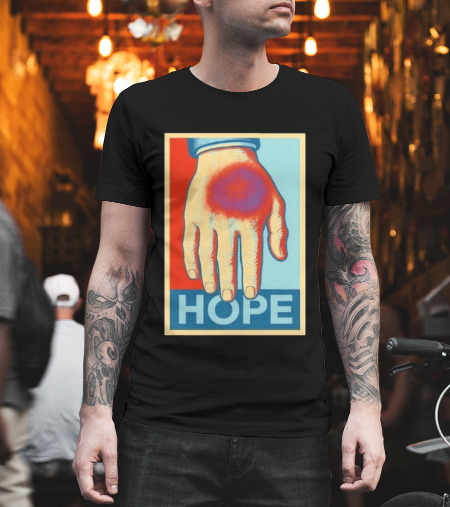 Trump Hope Hand Pop Art Style Springs Eternal T-Shirt