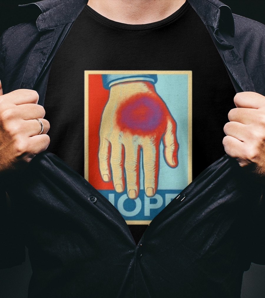 Trump Hope Hand Pop Art Style Springs Eternal T-Shirt