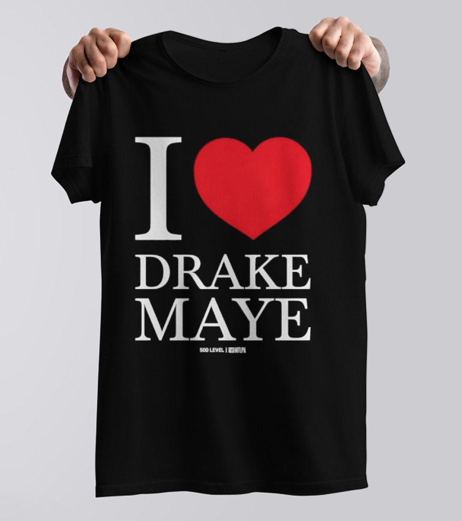 I Heart Drake Maye T-Shirt
