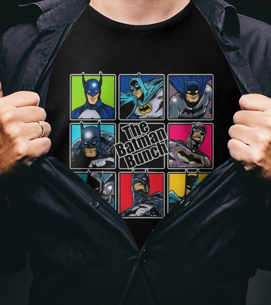 The Batman Bunch Dark Knight DC Comics Collection T-Shirt