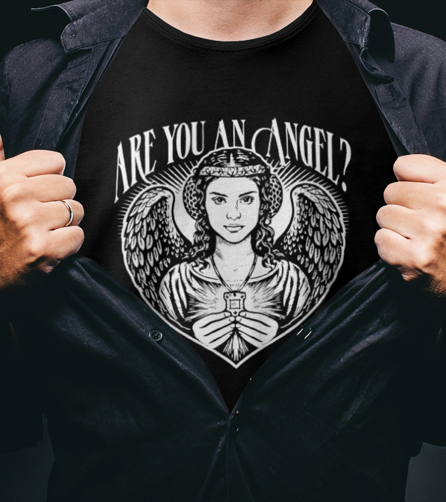 Are You An Angel Winged Heart T-Shirt