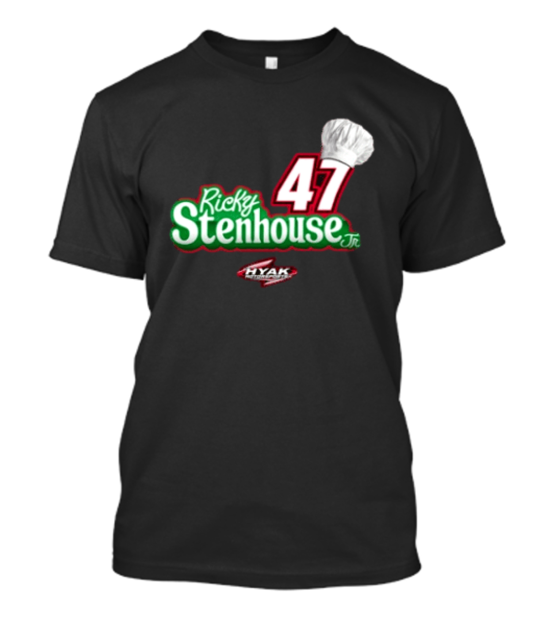 Ricky Stenhouse Jr 47 Chef Hat Hyak Chef Boyardee Racing T-Shirt