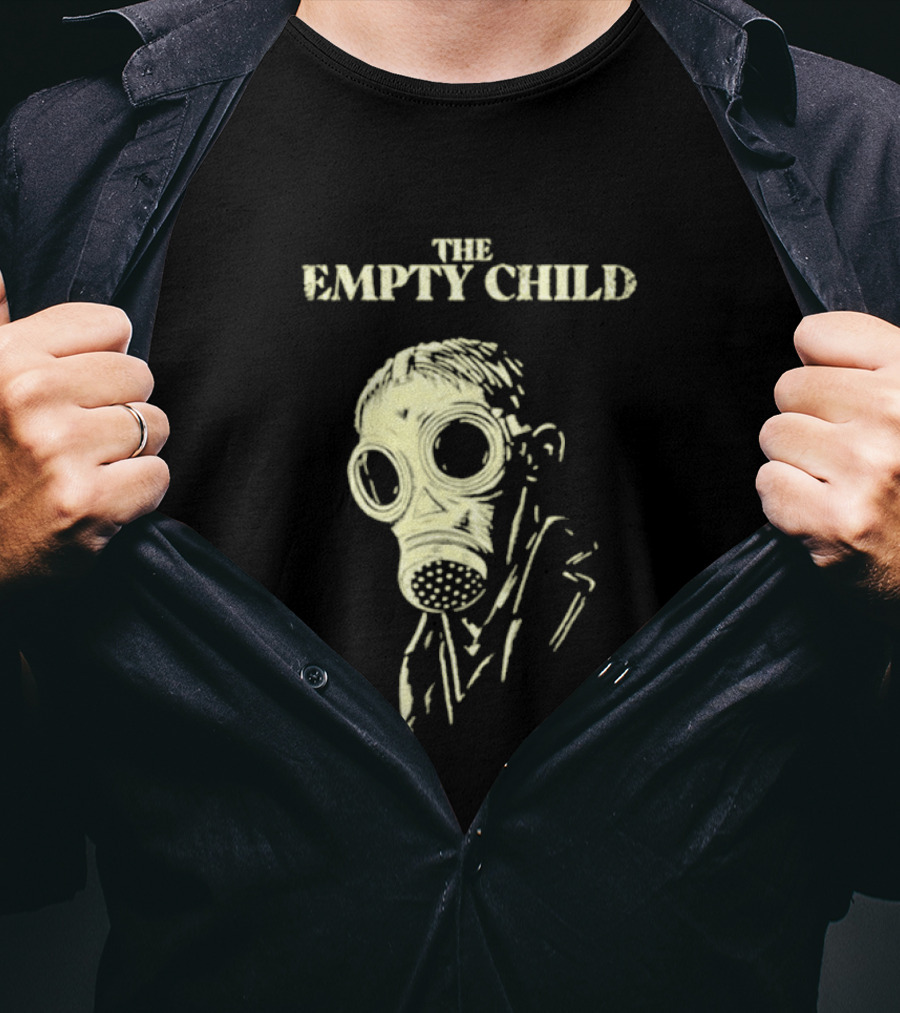The Empty Child Doctor Who Gas Mask Image T-Shirt