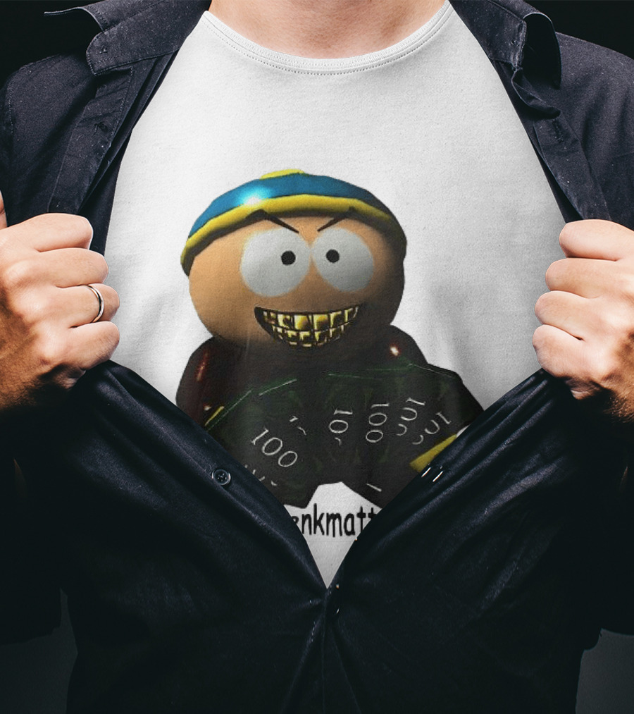 Eric Cartman Penkmatters Money Grinning South Park T-Shirt