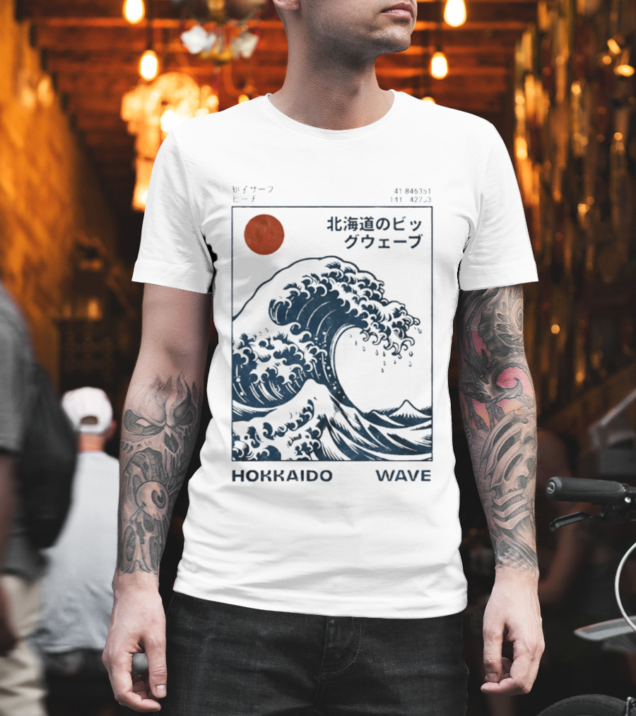 Hokkaido Wave Japan T-Shirt