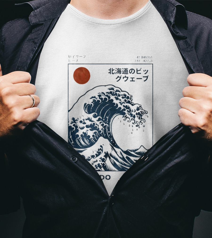 Hokkaido Wave Japan T-Shirt