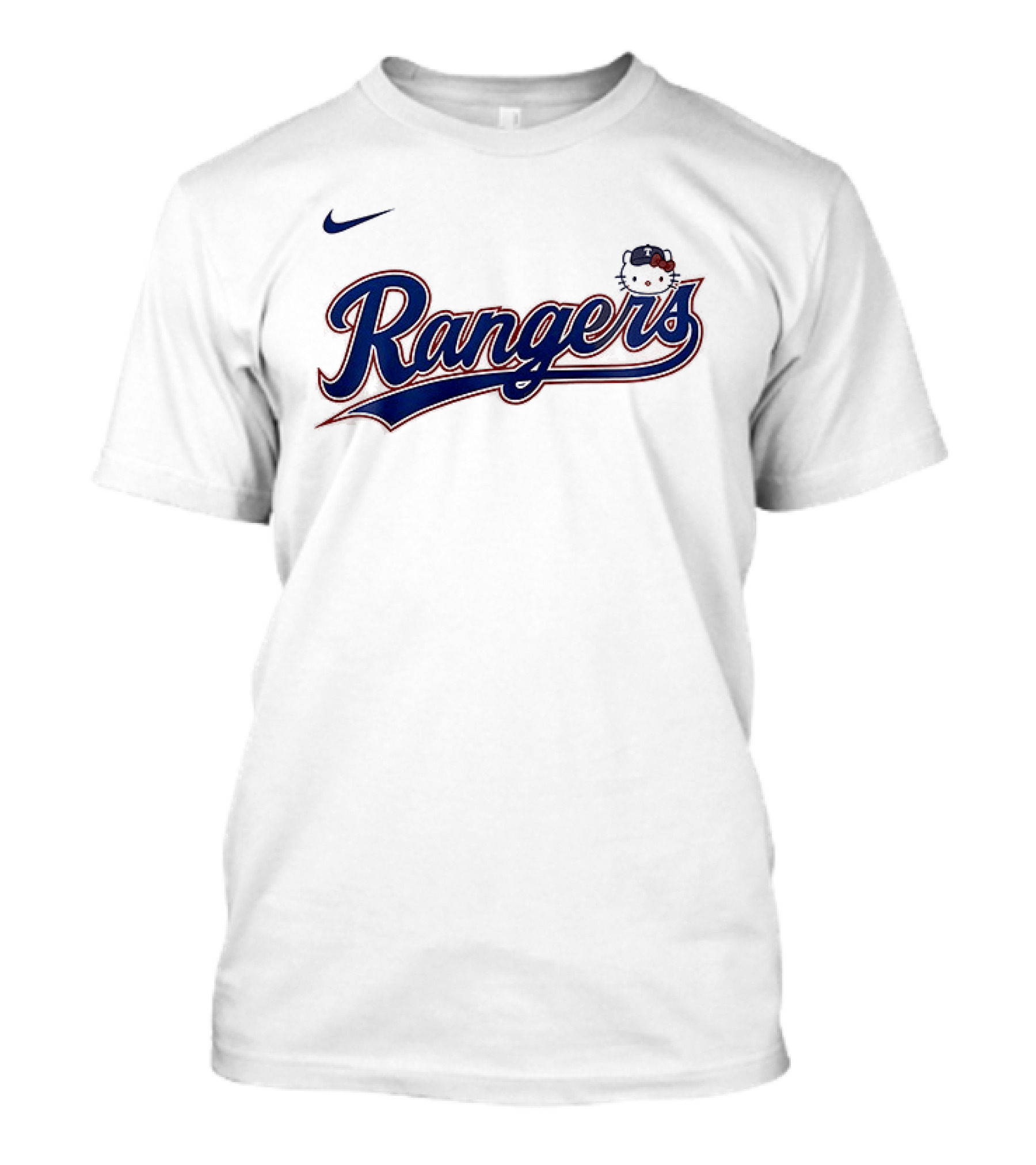 Texas Rangers Hello Kitty Collaboration Nike Rangers T-Shirt