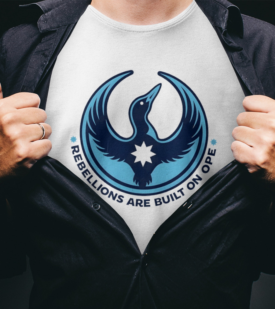 Rebellions Are Built On Ope Minnesota Rebel Alliance T-Shirt