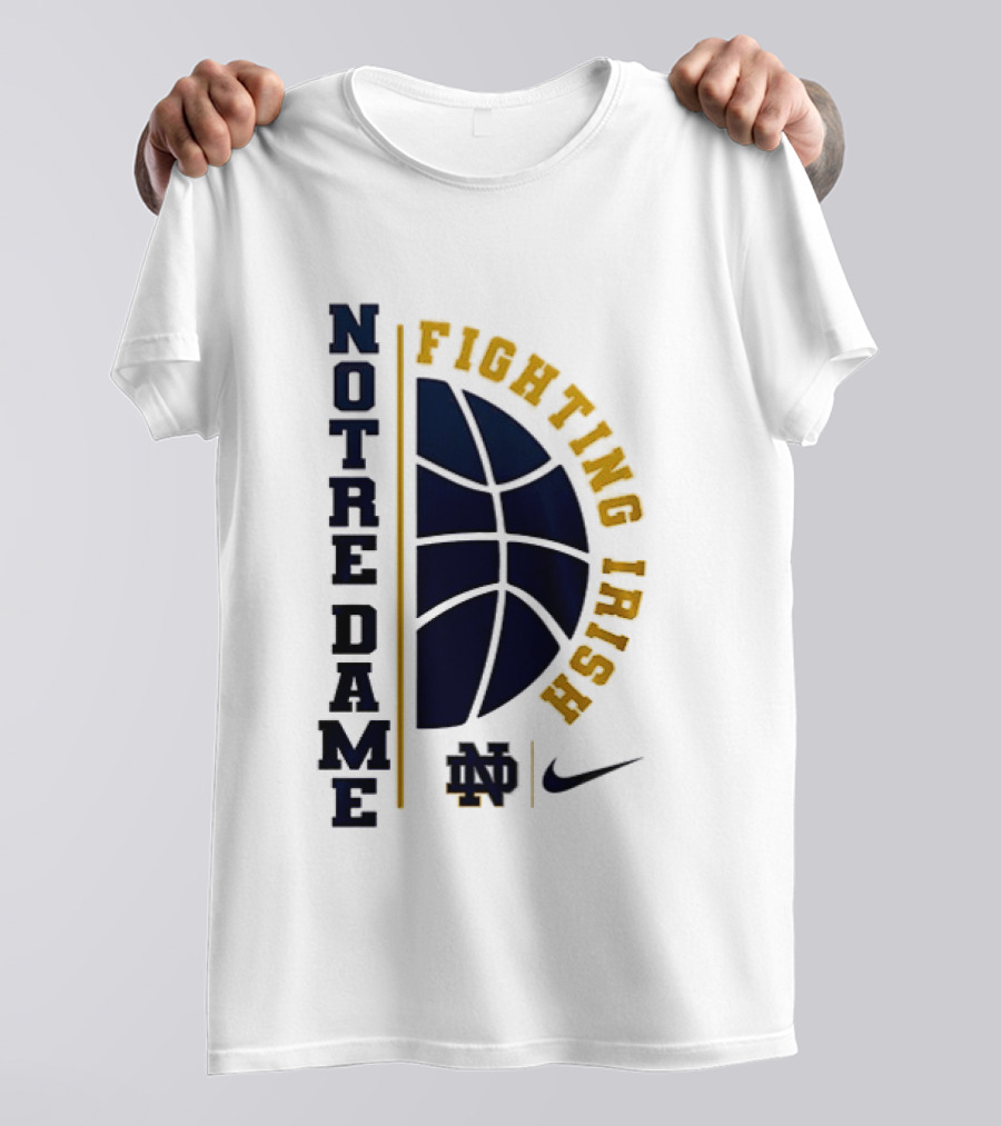 Notre Dame Fighting Irish Basketball Nike Collaboration Go Irish T-Shirt