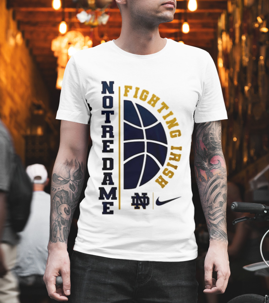 Notre Dame Fighting Irish Basketball Nike Collaboration Go Irish T-Shirt