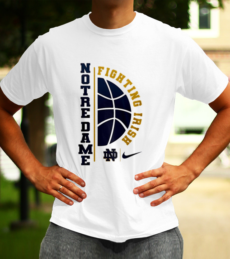 Notre Dame Fighting Irish Basketball Nike Collaboration Go Irish T-Shirt