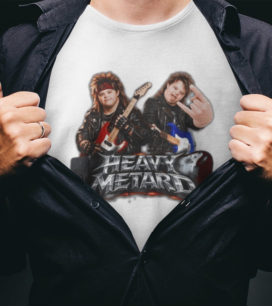 Heavy Metard Rock Gestures And Guitars T-Shirt