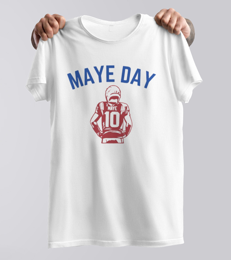 Maye Day Football Number 10 Player T-Shirt
