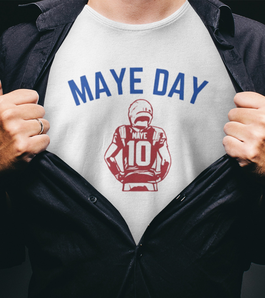Maye Day Football Number 10 Player T-Shirt