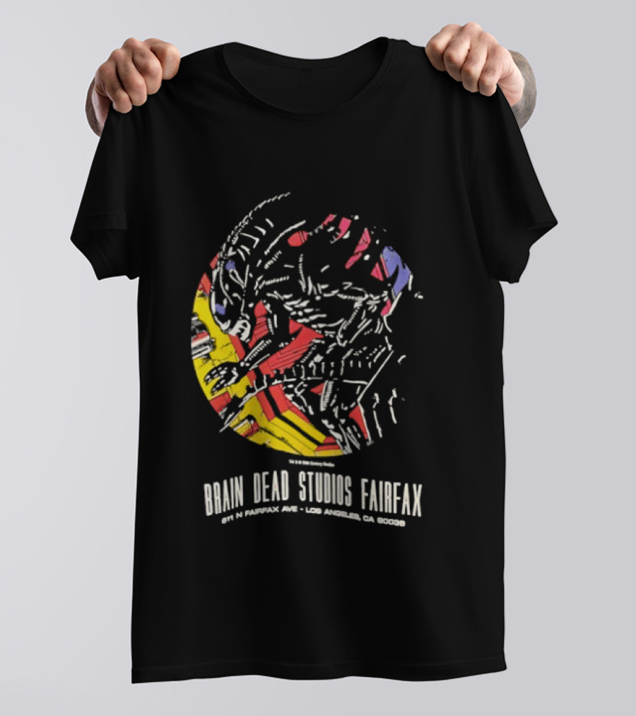 Brain Dead Studios Fairfax Alien One To Another Aug 4 Los Angeles CA RSVP T-Shirt