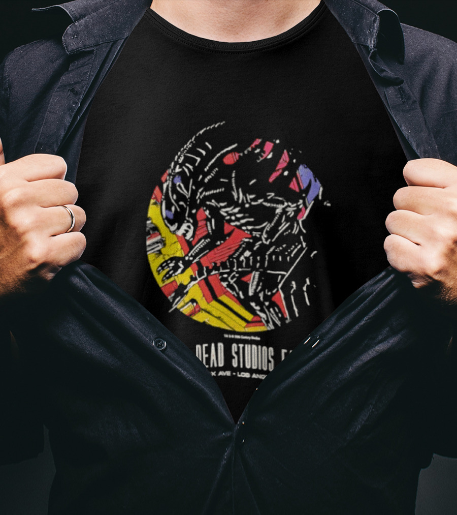 Brain Dead Studios Fairfax Alien One To Another Aug 4 Los Angeles CA RSVP T-Shirt