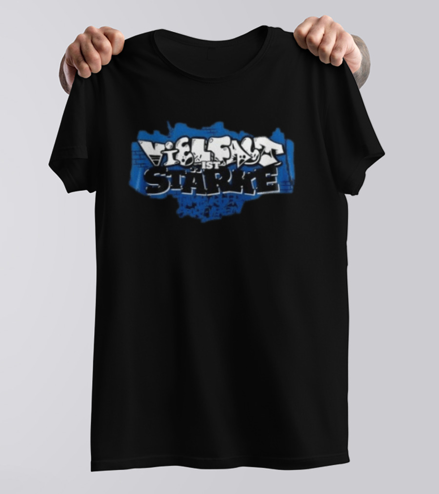 Vielfalt Ist Starke Hamburger SV Graffiti T-Shirt