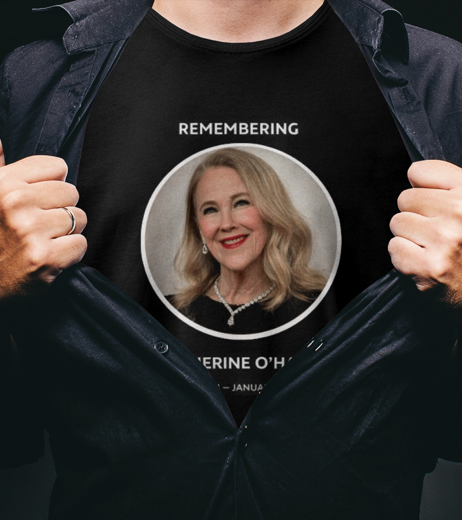 Rip Catherine Ohara Has Died At 71 March 1954 January 2026 T-Shirt