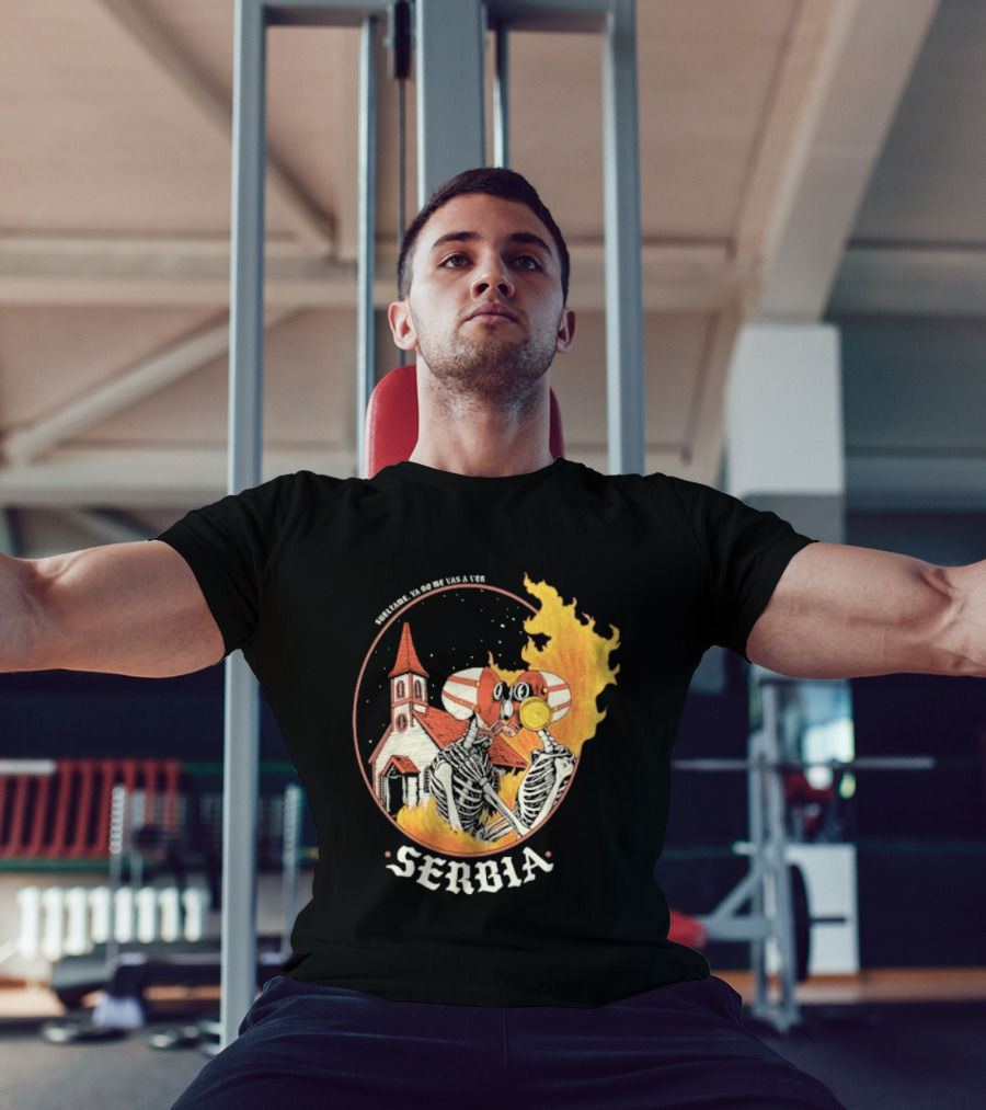 Amor De Verano Sueltame 2026 Serbia Church Fire T-Shirt