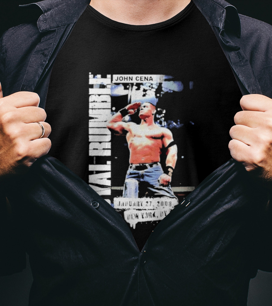 Royal Rumble 2008 John Cena T-Shirt