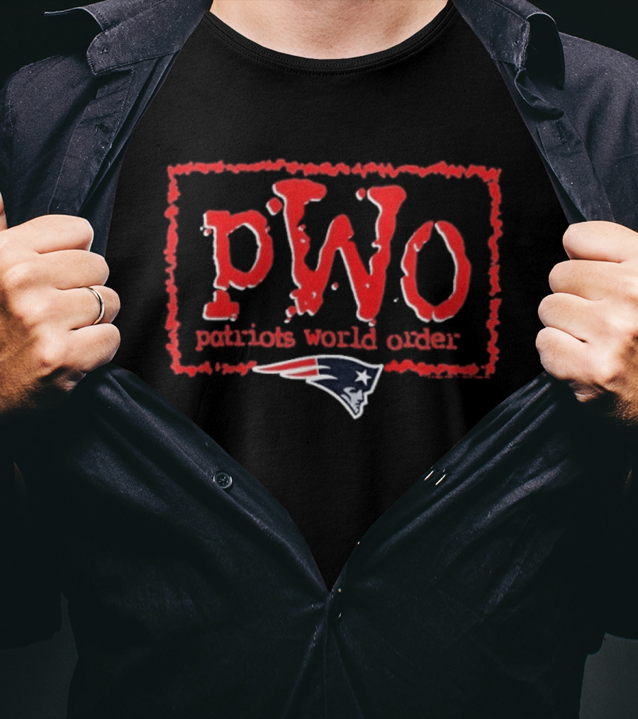 New England Patriots PWo Patriots World Order T-Shirt