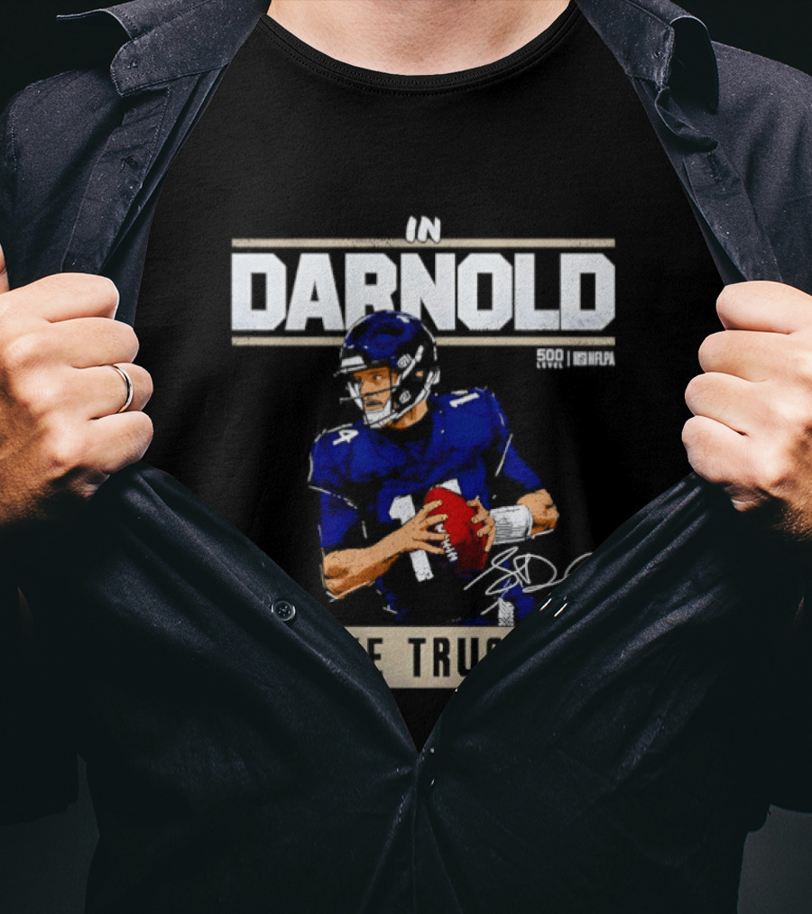 An Darnold Football We Trust T-Shirt