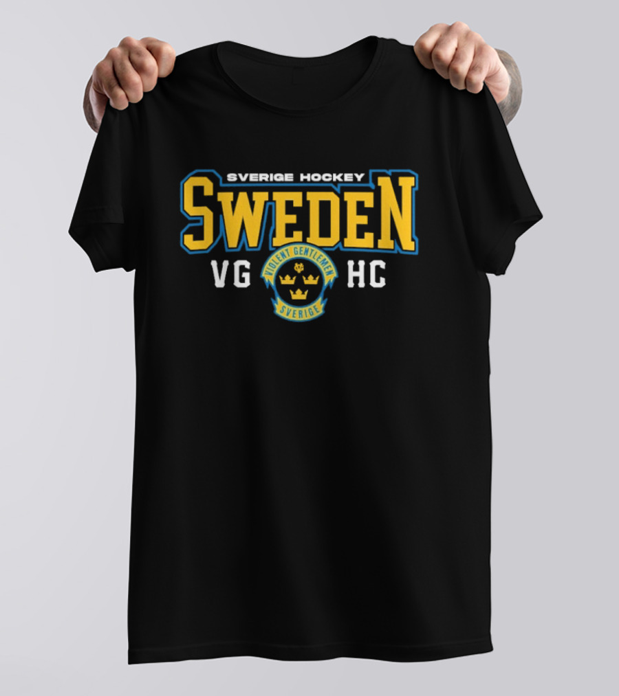 Sverige Hockey Sweden VG HC Violent Gentlemen 2026 T-Shirt