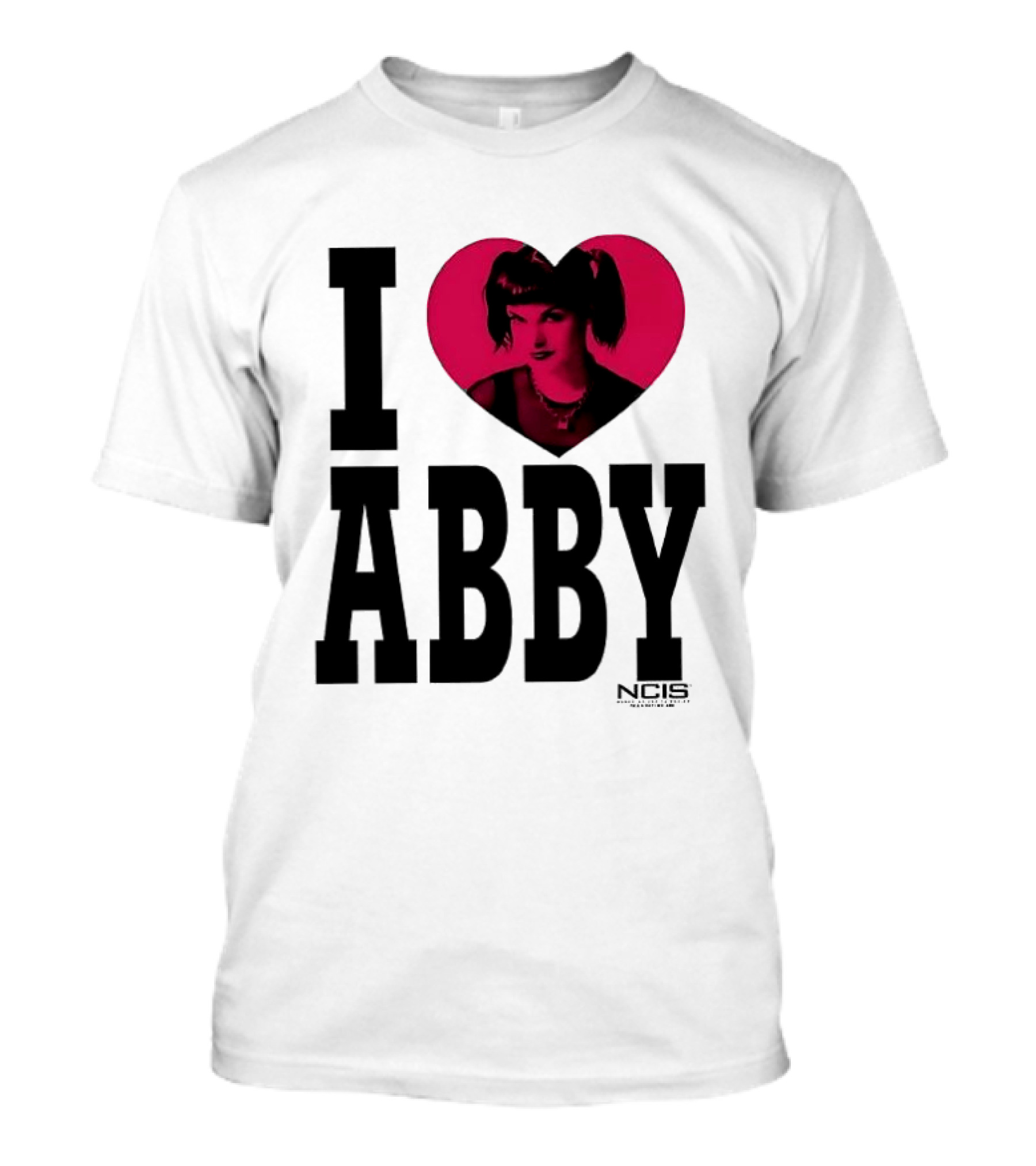 I Love Abby NCIS Pauley Perrette Fan Merchandise T-Shirt