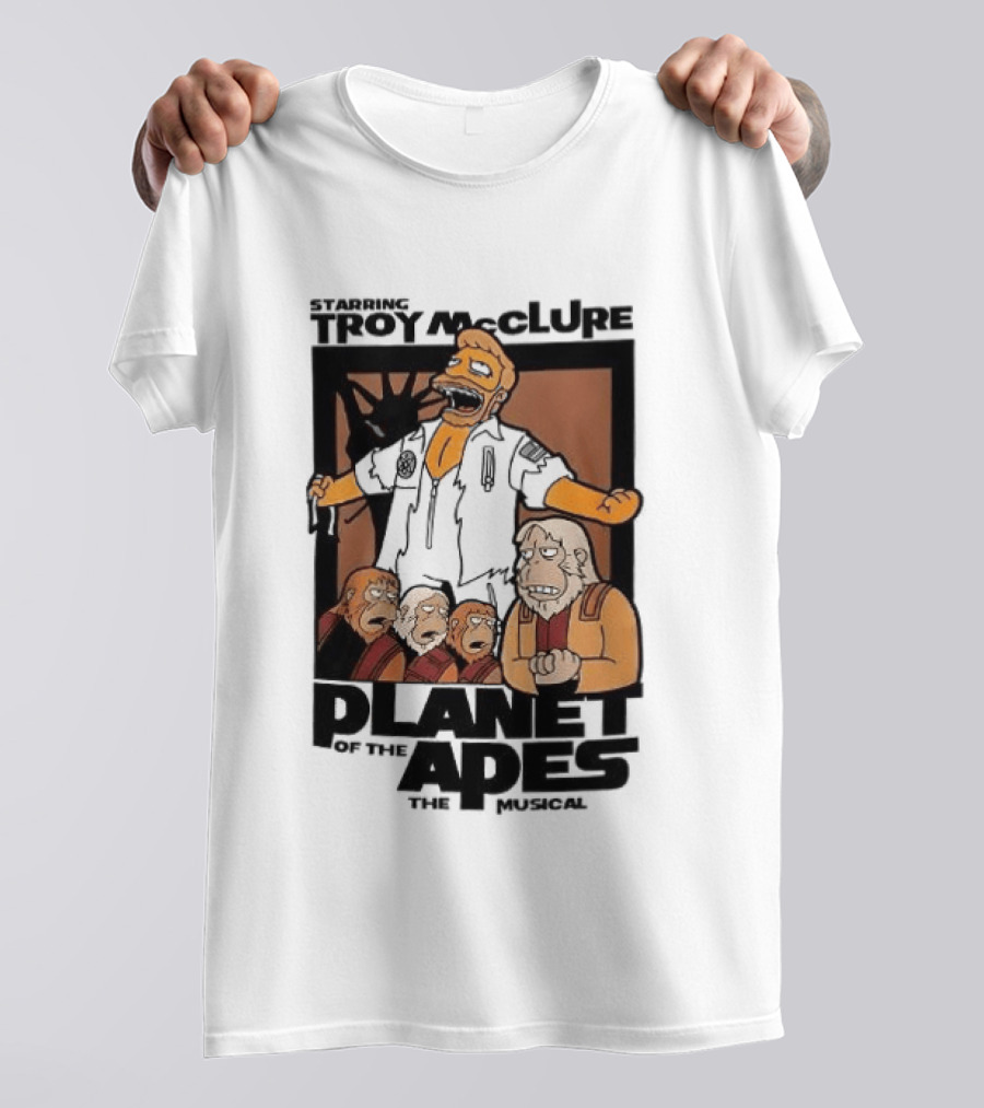 Starring Troy McClure Planet Of The Apes The Musical T-Shirt
