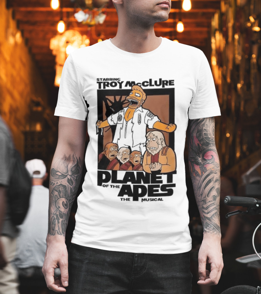 Starring Troy McClure Planet Of The Apes The Musical T-Shirt