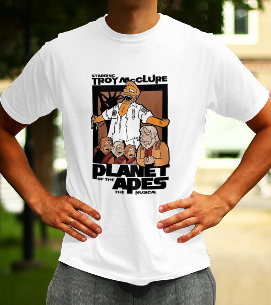 Starring Troy McClure Planet Of The Apes The Musical T-Shirt