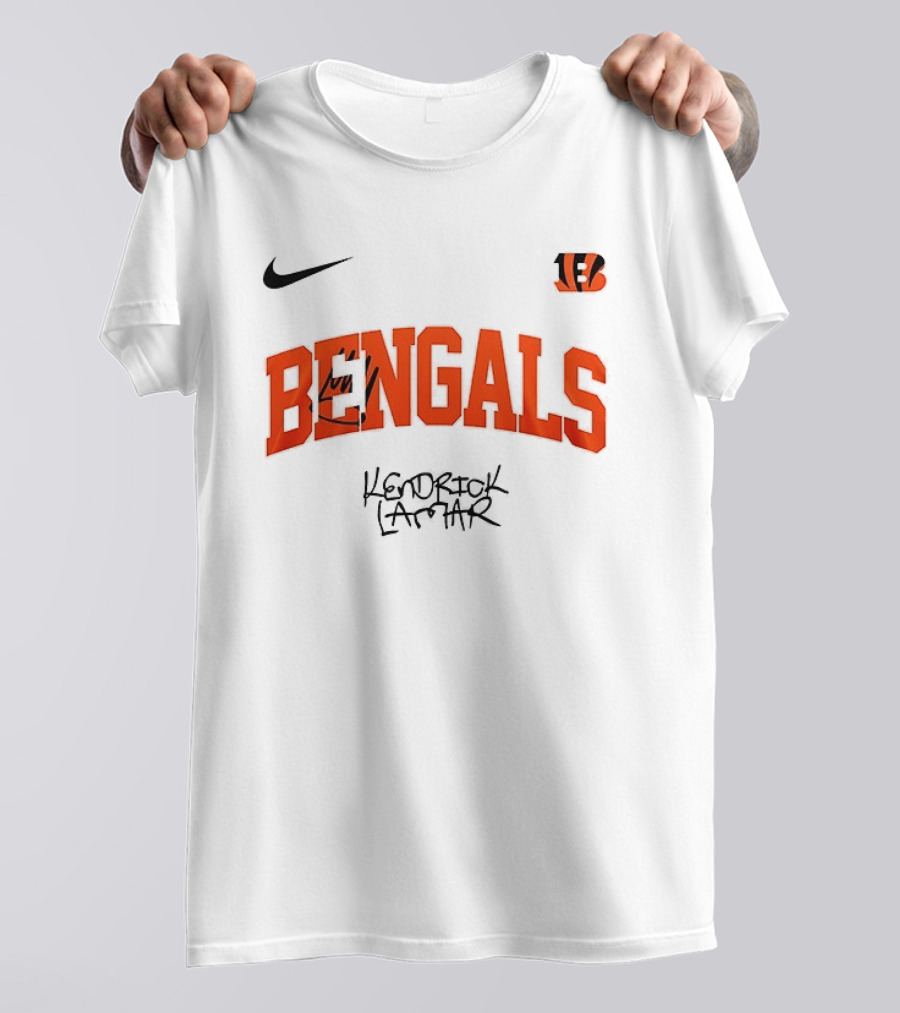 Cincinnati Bengals Kendrick Lamar King Kunta Collaboration Nike 16 T-Shirt