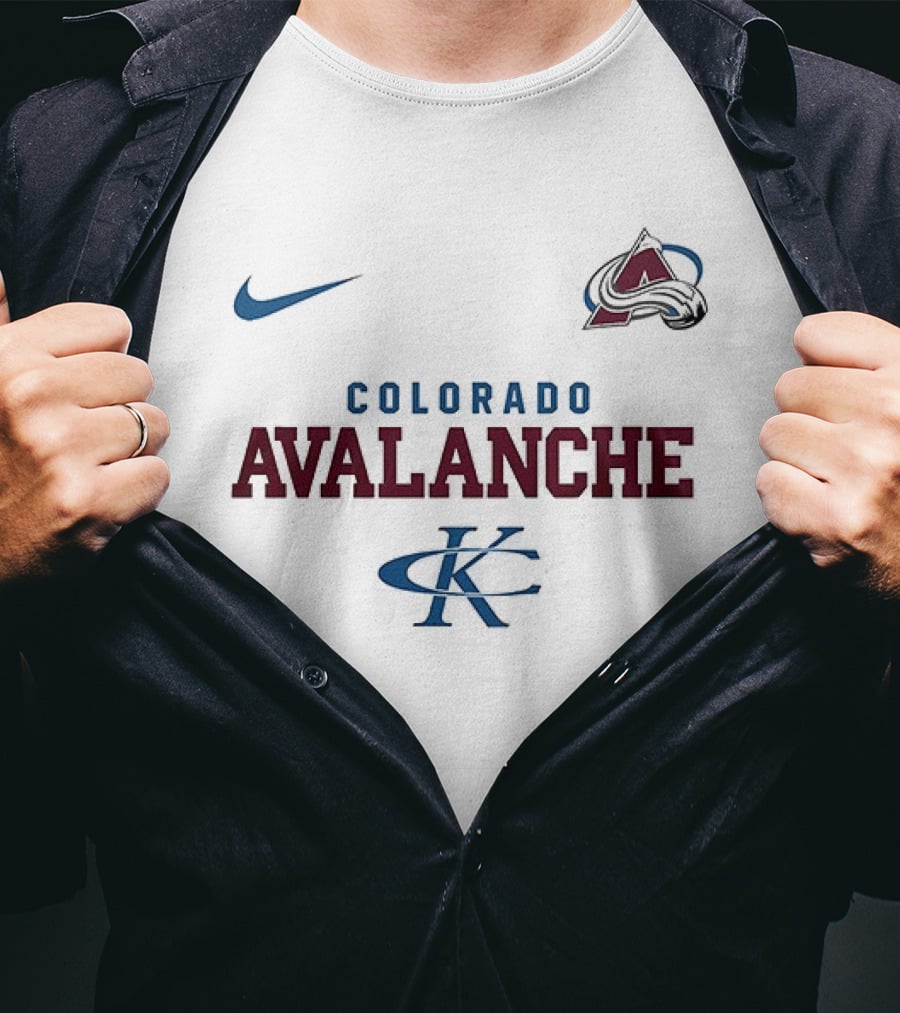 Colorado Avalanche Kenny Chesney No Shoes Nation Tour Nike Collaboration T-Shirt