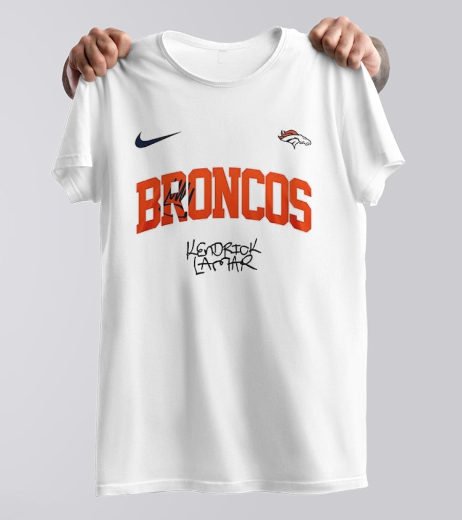 Nike Denver Broncos Kendrick Lamar King Kunta Collaboration T-Shirt