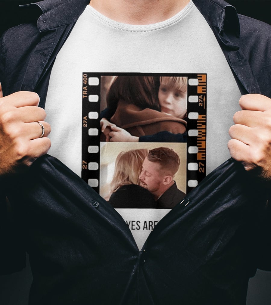 Macaulay Culkin Catherine O'Hara Home Alone Some Goodbyes Are Never Final T-Shirt