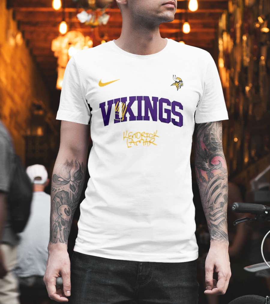 Nike Minnesota Vikings Kendrick Lamar King Kunta T-Shirt
