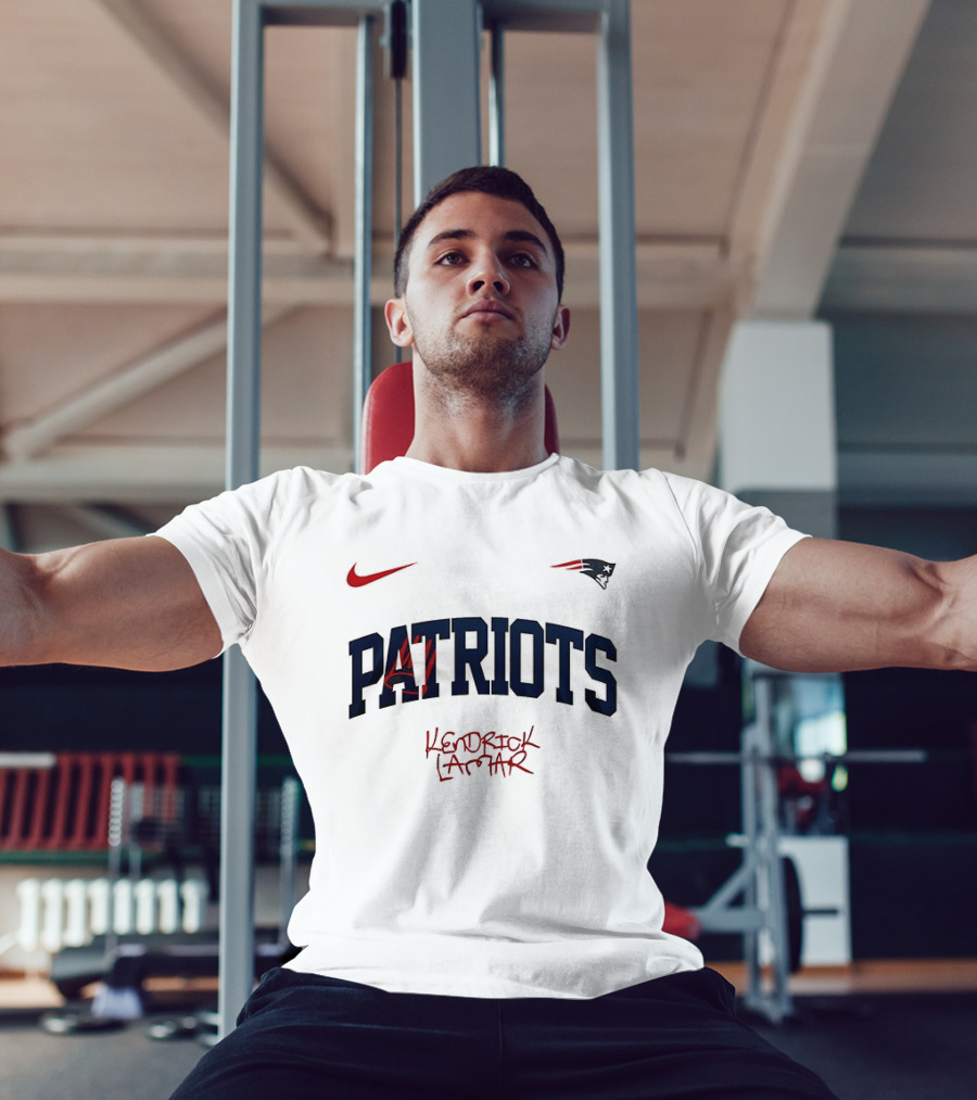 Nike New England Patriots Kendrick Lamar Collaboration T-Shirt