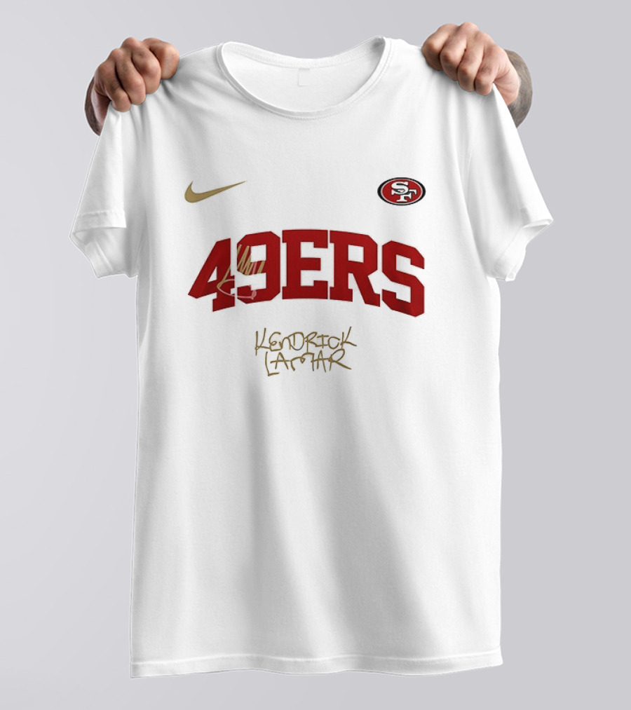 Nike 49ers Kendrick Lamar King Kunta Collaboration T-Shirt