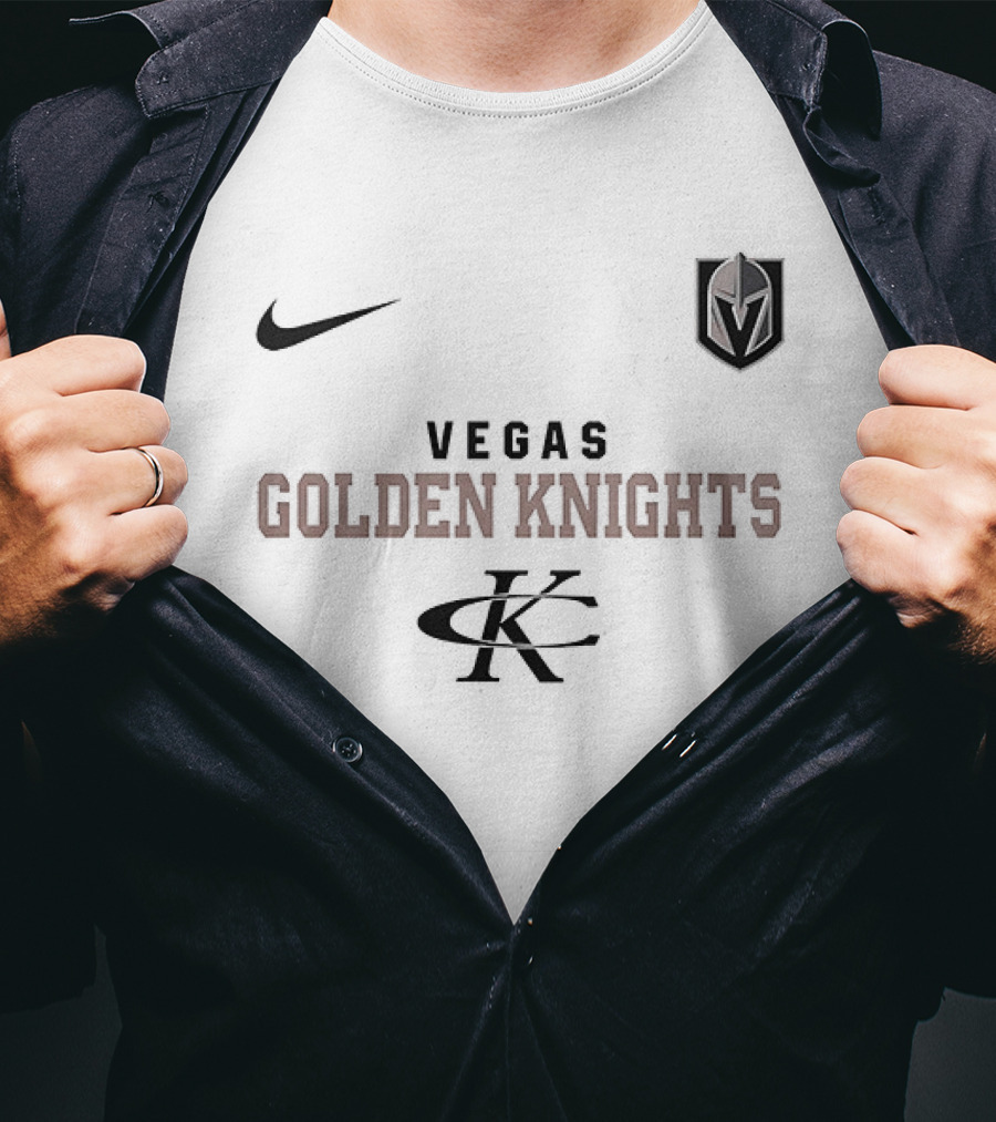 Nike Vegas Golden Knights Kenny Chesney KC No Shoes Nation T-Shirt