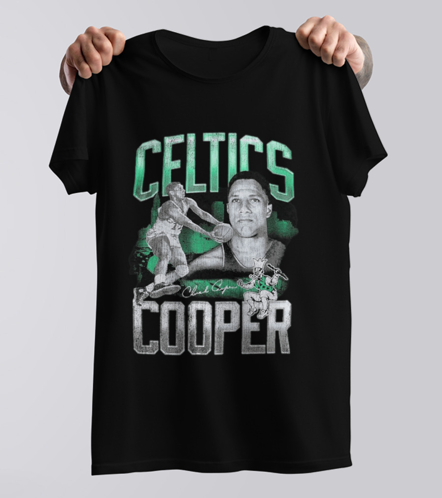 Boston Celtics Chuck Cooper 75th Anniversary Pioneers Player T-Shirt