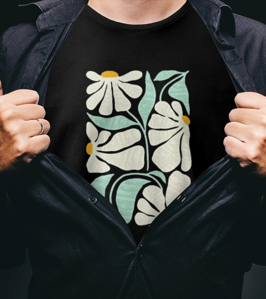 Subtle Ice Floral Fuck Blossoms T-Shirt