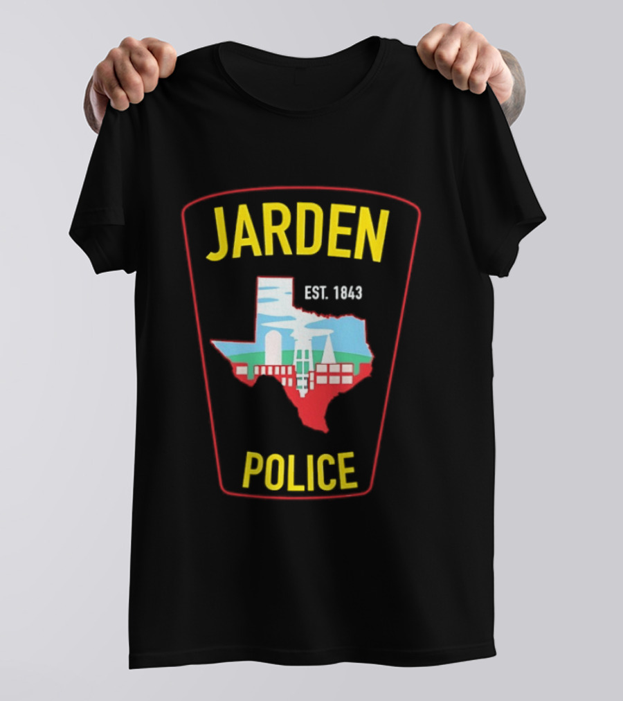 Jarden Police Est 1843 Texas T-Shirt