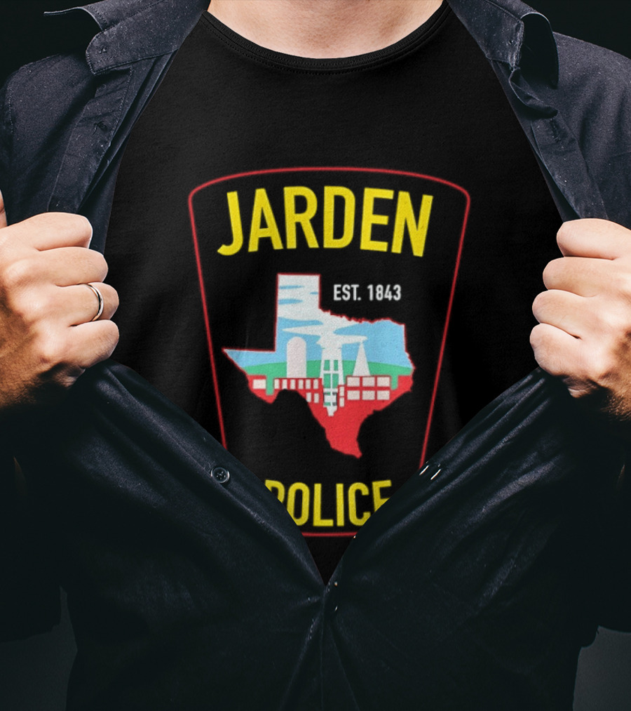 Jarden Police Est 1843 Texas T-Shirt