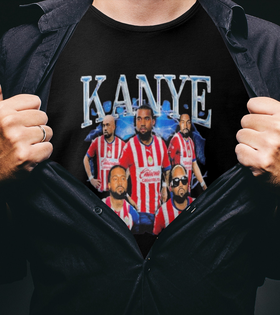 Kanye West Chivas Club Soccer Team Collaboration T-Shirt