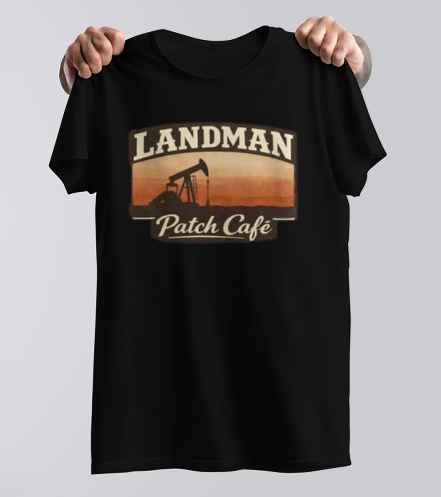 Landman Patch Café Oilfield T-Shirt