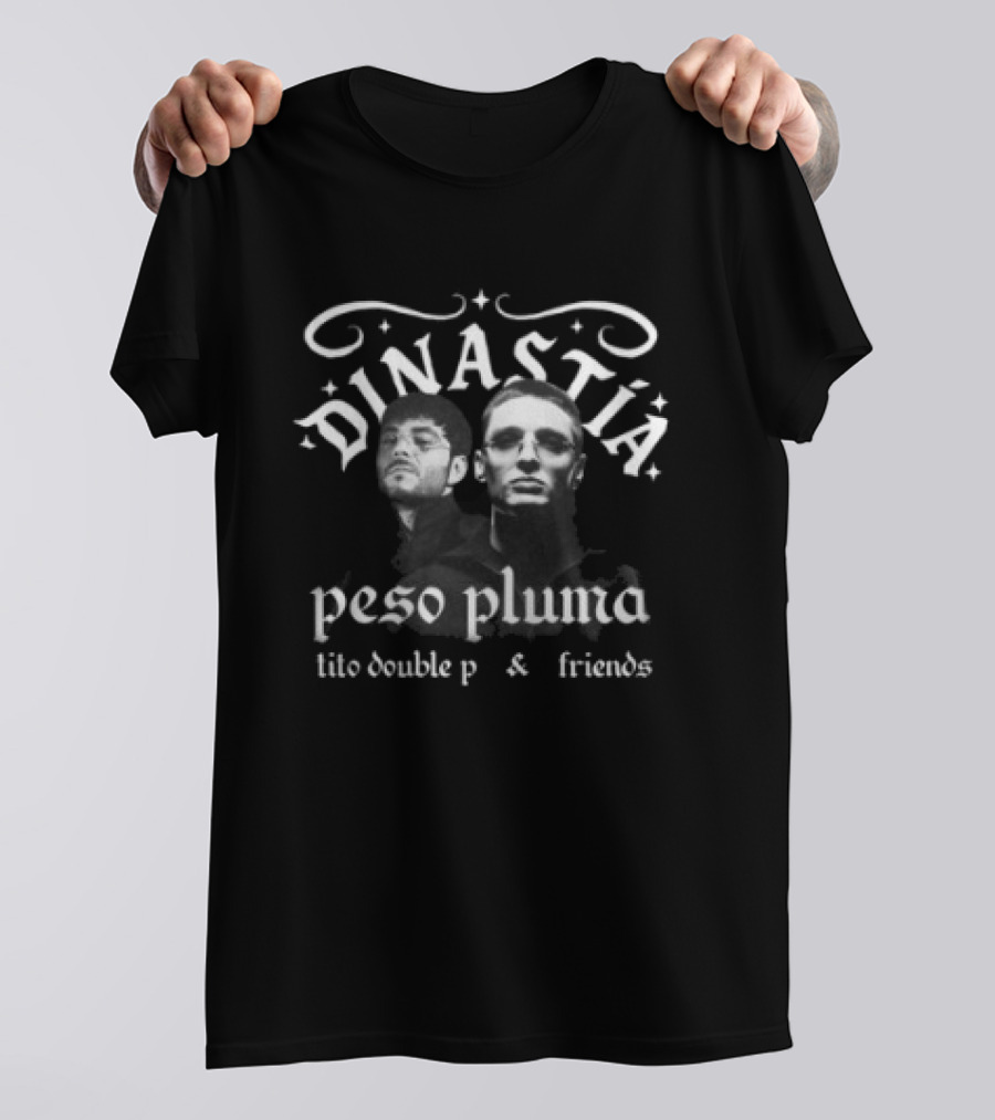 Dinastia Peso Pluma Tito Double P Friends Tour 2026 T-Shirt