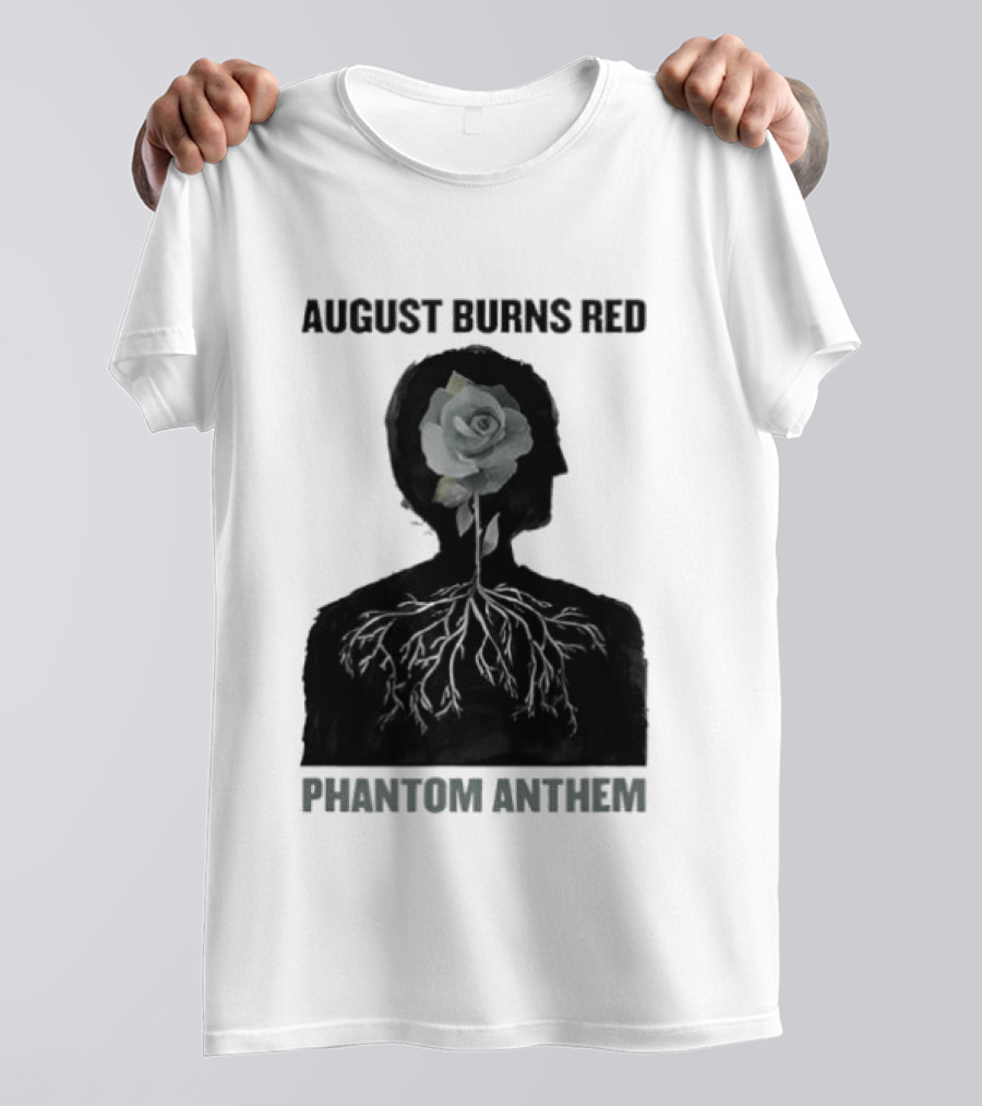 August Burns Red Phantom Anthem Rose T-Shirt