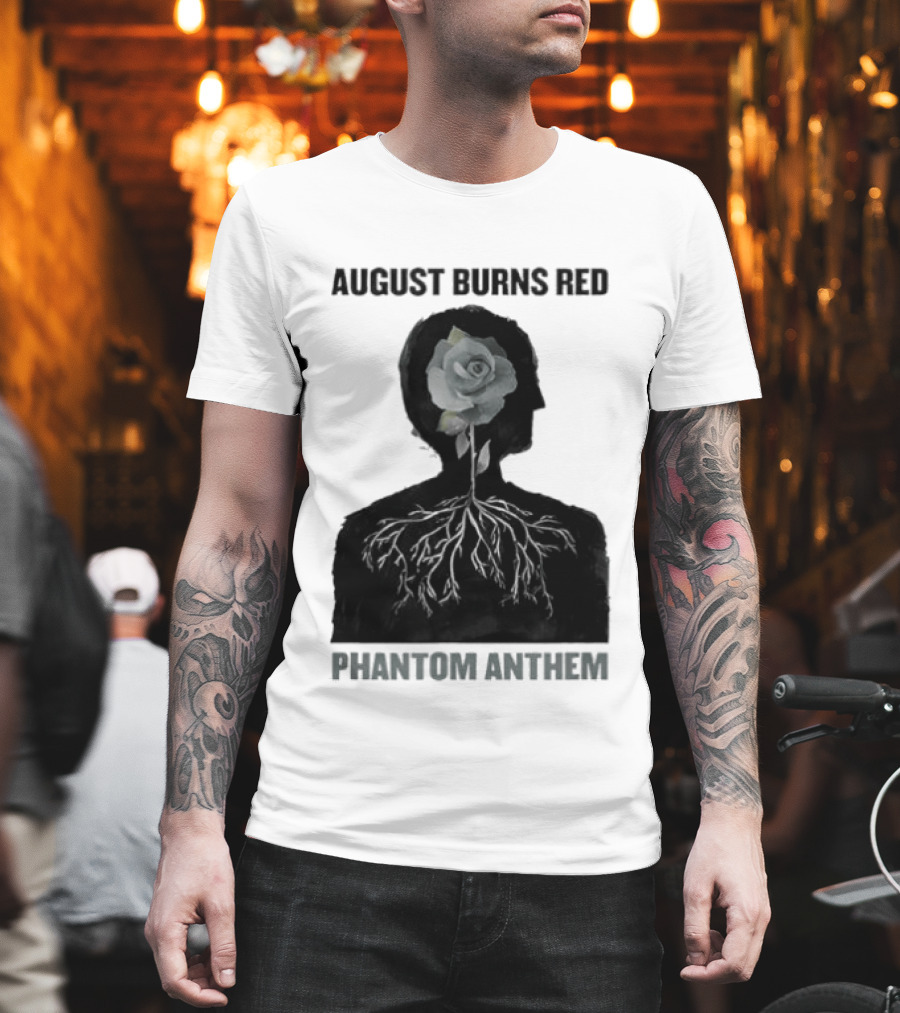August Burns Red Phantom Anthem Rose T-Shirt