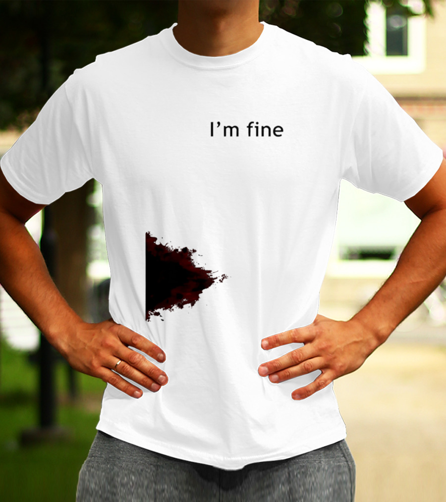 I'm Fine I'm Fire 2026 T-Shirt