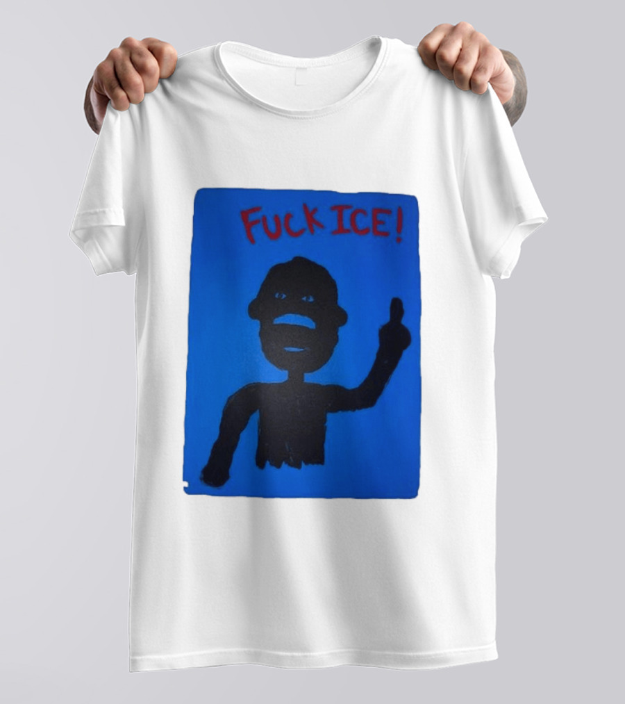 Kid Cudi Protest Message Blue T-Shirt